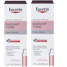 2X - Eucerin Radiant Tone Dark Spot Corrector Dual Serum with Thiamidol - 1oz picture