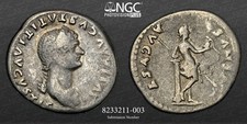 Julia Titi. Augusta, AD 79-90 AR Denarius RARE ISSUE 19mm 3.17g  PROV: 09/1999 picture