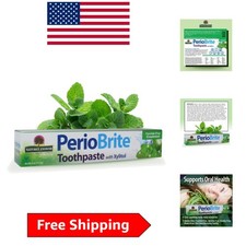 Periobrite Cool Mint Toothpaste, 4 oz Tube (Pack of 6) - Fluoride Free Freshness picture