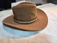Vtg 70s-80s Resistol Stagecoach Felt Cowboy Hat 7 1/8 Wool Hippy Band picture