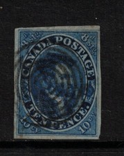 Canada #7 Very Fine Used With Four Margins **With Certificate** picture