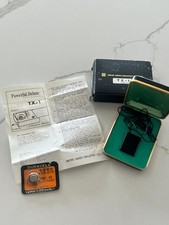 RARE Micro Giken TX-1 Mini FM Transmitter Wireless Mic Japan Complete Vintage picture