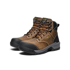 KEEN Men's Evanston 6 Insulated Waterproof Boot Carbon Toe NEW picture