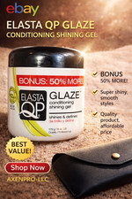 Elasta QP Glaze Conditioning Shining Gel 6oz – Defines & Adds Shine | 50% More picture