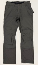 Carhartt Women’s 8 Regular Rugged Flex Double Front Work Pants Gray Utility picture
