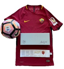 As Roma-goodbye to the Football of Captain Francesco Totti: jersey + ball + headband picture