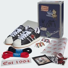 IH1313 Korn Originals Superstar Core Black White Better Scarlet Men Size US 6-11 picture