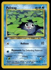 Poliwag 62/75 1st Edition - Pokemon Neo Discovery - HP picture
