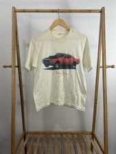 VTG 80s Charlie Gibson Chevrolet Camaro Drag Racing T-Shirt Size M picture