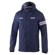 2026 Sparco Martini Racing Windbreaker Jacket Lightweight Rainproof Coat Hood picture