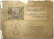 1897 OTTAWA CAPITAL OF THE DOMINION BRITISH ASSOCIATION SOUVENIR VIEWBOOK PHOTOS picture