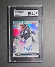 2020 Bowman's Best - Best of 2020 Autographs Luis Robert #B20-LR Refractor (AU, picture