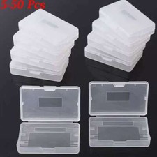 5-50Pcs Clear Cartridge Cases For Nintendo Game Boy Advance GBA Games Dust Cover picture