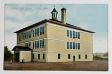 Auburn High School Postcard c1910s Washington WA Architecture UNP picture