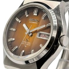 SEIKO LM SPECIAL 5216-7040 Cut glass automatic winding Safe packing picture
