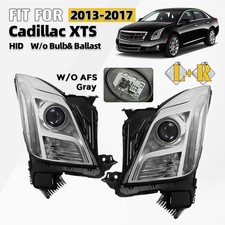 For 2013-2017 Cadillac XTS HID/Xenon Headlight w/o AFS w/ DRL Left+Right Pair picture