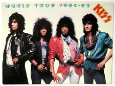 Rare KISS World Tour UK  Book 1984-85 Program Animalize No Makeup Fast Shipping picture