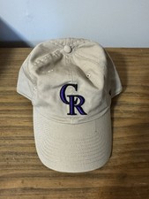 Colorado Rockies  Tan 47 Brand Clean-Up Hat Adjustable picture