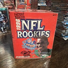 1996 Classic NFL Rookies NFL Draft Football - Factory Sealed Box - 30 packs picture