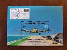 1986 MARSHALL ISLANDS Sc# 114 Ameripex Chicago $1 Mini Sheet - MNH picture