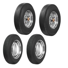 Firestone Bias Tires, Blackwall, 15 Inch, Big And Little Kit picture