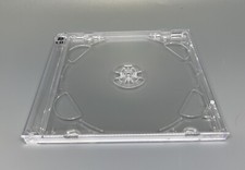 3 PCS New Rare 10.4MM Double (2) CD Jewel Case, Clear, PSC36-2CDPRINT MADE IN US picture