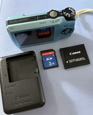 ⏯️[Excellent+5] Canon Power Shot A3200 IS Blue Compact Digital Camera  picture