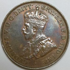 1933 Australia One Penny - XF (Lot#3) picture