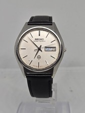 ​Vintage SEIKO Grand Quartz Twin 9943-8010 Day-Date Men's Watch Working picture