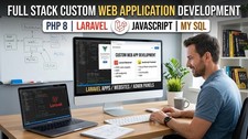 I will develop a custom web application FULL STACK PHP LARAVEL JAVASCRIPT picture