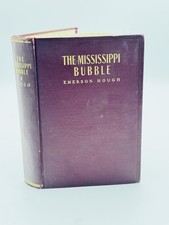 1902 The Mississippi Bubble Emerson Hough True First Edition Sheets Red Variant picture