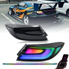 3PCS Smoked RGB LED Tail Lights Middle Bar For Toyota GR86 Subaru BRZ 2021-2025 picture