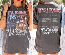 Vintage TLC Sal Pep Vogue It's Iconic Tour Graphic T-shirt picture