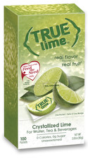 (100 Packets ) True Lime Sugar Free, On-The-Go, Caffeine Free Powdered Drink Mi picture