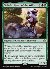 Selvala, Heart of the Wilds 0116 Mythic Lorwyn Eclipsed Commander MTG NM picture