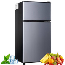 2.9 Cu.Ft Mini Fridge Freezer, 2 Door Small Refrigerator, picture
