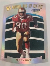 1999 Fleer Ultra Jerry Rice As Good As It Gets #8AG RARE 1:288 Die Cut 49ers HOF picture
