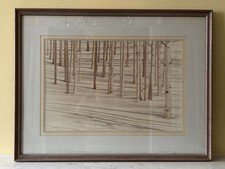 HUGE Signed Sepia Photograph 42