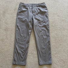 Lululemon Pants ABC Pant Mens Size 33X31 Gray Chino picture