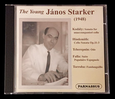 Janos Starker, cello - Early Pacific Recordings, 1948 - Kodaly, Hindemith, Falla picture