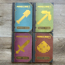 Minecraft Handbooks Set: Essential, Construction, Combat, Redstone Paperback picture
