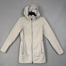 Lole Jacket Womens XS Tan Softshell Full Zip Hooded Outdoor Gorpcore picture