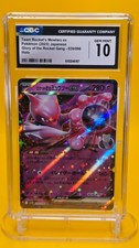 Pokémon Team Rocket's Mewtwo ex Glory of the Rocket Gang 039/098 CGC 10 2025 picture