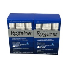 Rogaine Men’s 5% Minoxidil Foam Hair Regrowth Treatment, 6x2.11 oz, Exp 10/2027 picture
