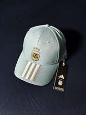 Adidas Argentina National Team 26 Hat Cap AFA Blue Stripes Adjustable World Cup picture
