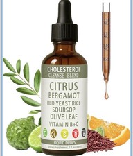 Resona Citrus Bergamot Drops for Cholesterol Levels, HDL/LDL Balance, 2oz / 60ml picture