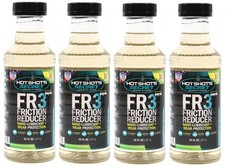 4 Pack Hot Shot's Secret FR3 Friction Reducer Oil Additive 16oz Bottle Diesel picture