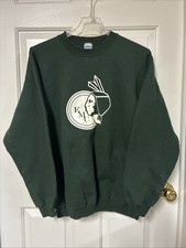 Vintage 80s Eastern Michigan Hurons (Eagles) Crew Neck Sweatshirt Gildan Mens XL picture