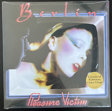 BERLIN PLEASURE VICTIM RED VINYL LP LIMITED EDITON NEW SEALED MINT picture