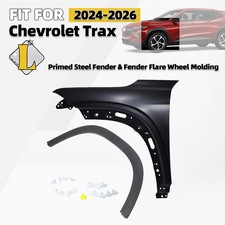 For 2024-2026 Chevy Trax Front Steel Fender & Flare Wheel Molding Left Driver picture